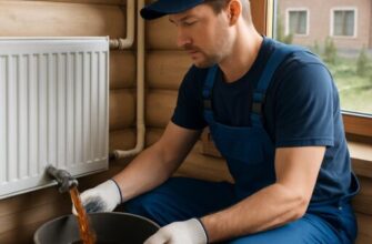 Промывка системы отопления в коттедже Кубинка