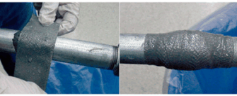 Как устранить течь трубы отопления без сварки